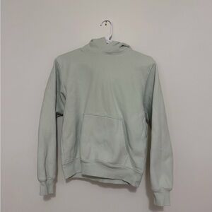 Aritzia Light Green Sweatfleece Hoodie